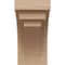 Ekena Millwork 8"W x 8"D x 16"H Wide Rockford Rough Cedar Woodgrain TimberThane Corbel, Primed Tan CORUR08X08X16ROCRCPR - alternate 3
